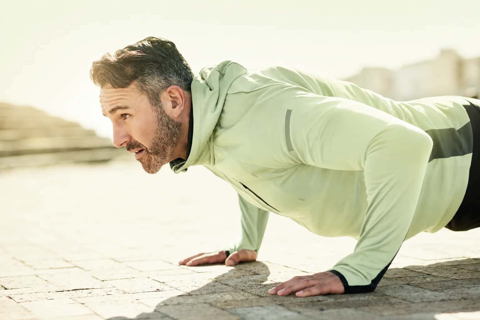 Push-Up Capacity & Heart Risk by Age for Men