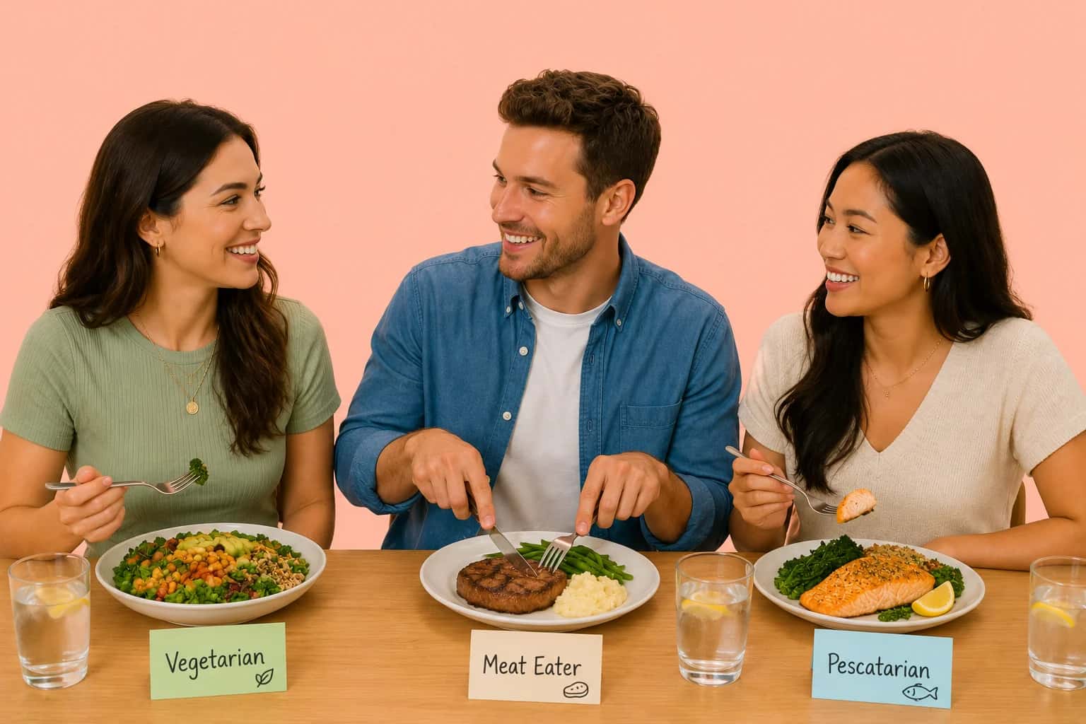 Vegetarian, Pescatarian, or Meat-Eater — The Data-Driven Answer on Who Lives Longer